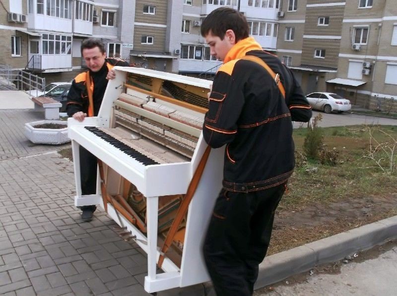 Перевозка пианино и рояля в Луховицах — цена от 828 руб., грузчики, упаковка — Мастер24